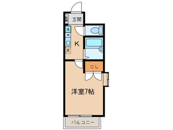 セゾンモリの物件間取画像